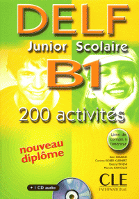 DELF Junior scolaire B1 Livre + corriges + transcriptios + CD