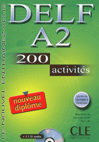 DELF A2, 200 Activites Livre + CD audio