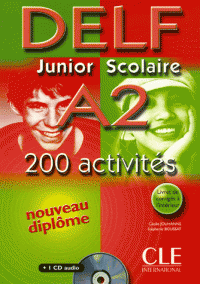 DELF Junior scolaire A2 Livre + corriges + transcriptios + CD