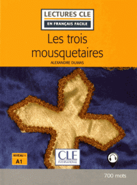 LCFA1/700 mots Les Trois Mousquetaires Livre+CD