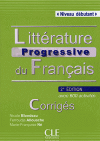 Litterature Progr du Franc 2e Edition Debut Corriges