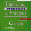 Litterature Progr du Franc 2e Edition Interm Corrig?s