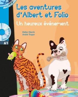 A1 Albert et Folio : Un heureux evenement + CD audio MP3