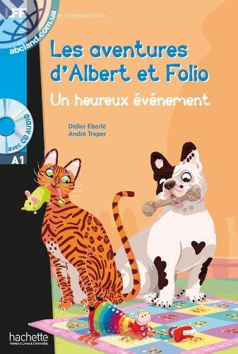 A1 Albert et Folio : Un heureux evenement + CD audio MP3
