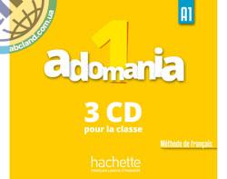 Adomania 1 CD audio classe (x3)