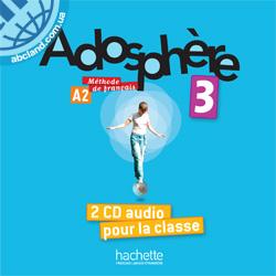 Adosphere 3 CD audio classe (x2)