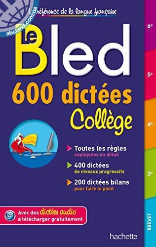 BLED 600 DICTEES COLLEGE NEW