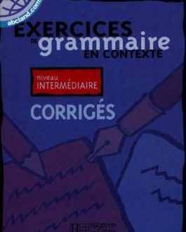 Grammaire — Interme’diaire Corrige’s