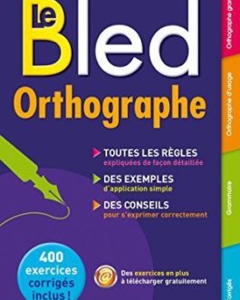 BLED ORTHOGRAPHE GRAMMAIRE NEW