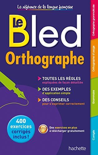 BLED ORTHOGRAPHE GRAMMAIRE NEW