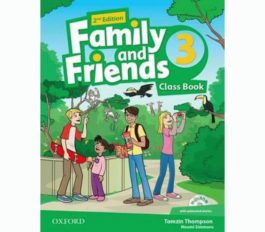 Family and Friends 3 2ed Class Book and MultiROM Pack