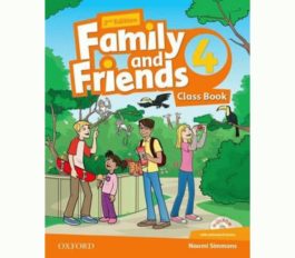 Family and Friends 4 2ed Class Book and MultiROM Pack