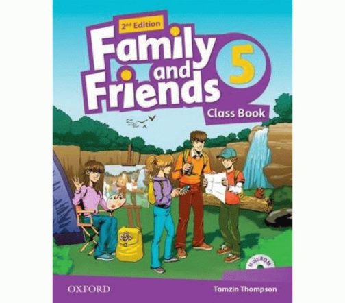 Family and Friends 5 2ed Class Book and MultiROM Pack