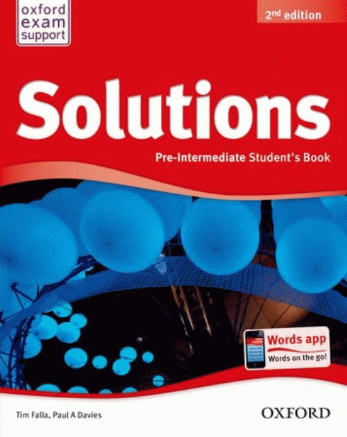 Solutions 2Ed Pre-Intermediate Student’s Book