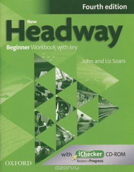 New Headway, 4Ed Beginner Workbook with key & iChecker