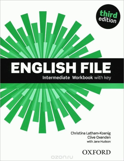 English File Intermediate 3rd Ed Workbook with key