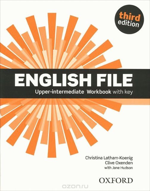 English File Upper-Intermediate 3rd Ed Workbook with key and iChecker