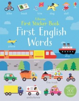 First Sticker Book: First English Words