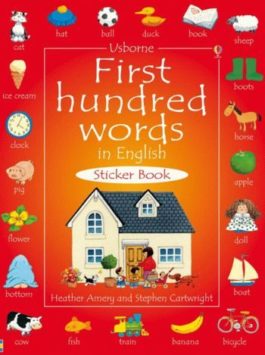 First Hundred Words in English Sticker Book