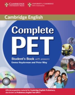 Complete PET Student's Book with answers and CD-ROM