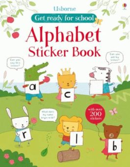 Get Ready for School: Alphabet Sticker Book