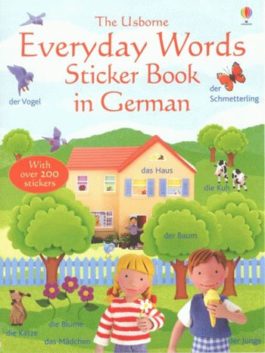 Everyday Words in German Sticker Book