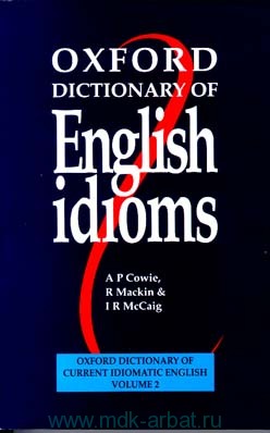 Oxford Dictionary of English Idioms Paperback