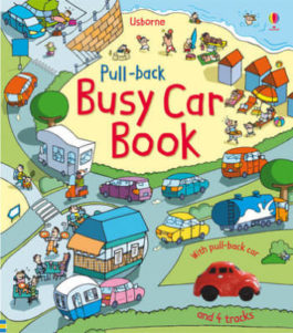 Книга-игрушка Pull-Back Busy Car Book