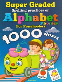 Підручник Super Graded Spelling Practices on Alphabet Phonics 1000 Words