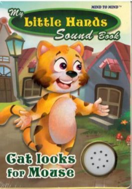Підручник My Little Hands Sound Book Cat Looks for Mouse