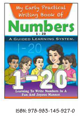 Підручник My Early Practical Writing Book Numbers 1-20