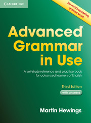 Advanced Grammar in Use 3rd Edition + key