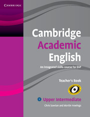 Cambridge Academic English Upper-Intermediate Teacher’s Book