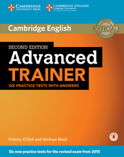 Cambridge Advanced Trainer 2nd Edition Six Practice Tests + key + Downloadable Audio