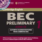 Cambridge BEC 1 Preliminary Audio CD