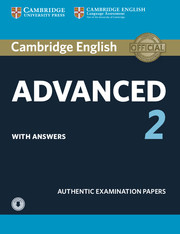 Cambridge English Advanced 2 Student's Book + Downloadable audio + key