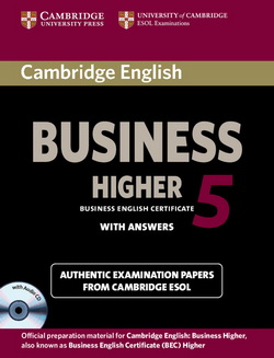 Cambridge English Business 5 Higher SB + key + Audio CD