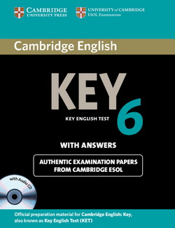 Cambridge English Key 6 SB + key + Audio CD