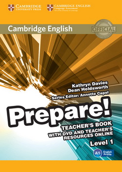 Cambridge English Prepare! 1 TB + DVD + Teacher’s Resources Online