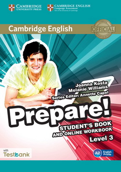 Cambridge English Prepare! 3 SB + Online Workbook + Testbank