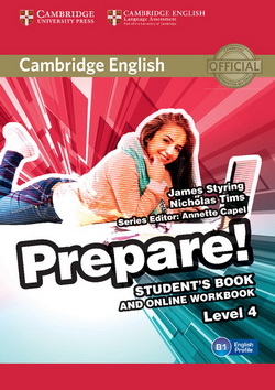 Cambridge English Prepare! 4 SB + Online Workbook