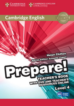 Cambridge English Prepare! 4 TB + DVD + Teacher's Resources Online