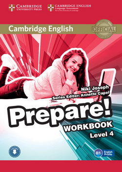Cambridge English Prepare! 4 WB + Downloadable Audio