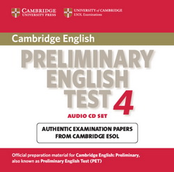 Cambridge Preliminary English Test 4 Audio CDs