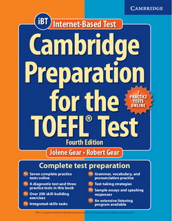 Cambridge Preparation for the TOEFL Test iBT 4th Edition + Online Practice Tests + Audio CDs