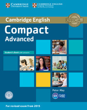 Compact Advanced Student's Book + key + CD-ROM