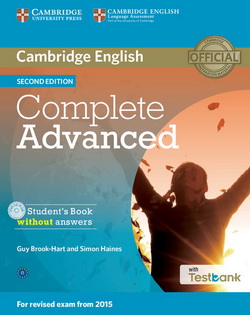 Complete Advanced 2nd Edition SB w/o key + CD-ROM + Testbank