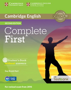 Complete First 2nd Edition SB w/o key + CD-ROM + Testbank