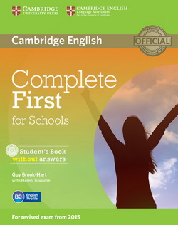 Complete First for Schools SB w/o key + CD-ROM