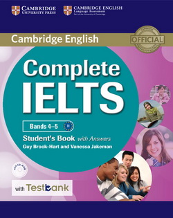 Complete IELTS Bands 4-5 SB + key + CD-ROM + Testbank